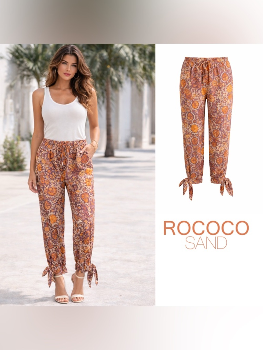 NEW Rococo Sands Paola Joggers